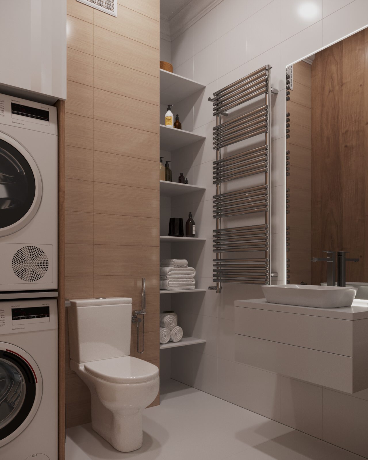 4-к квартира в Москве в пастельных тонах современной классики