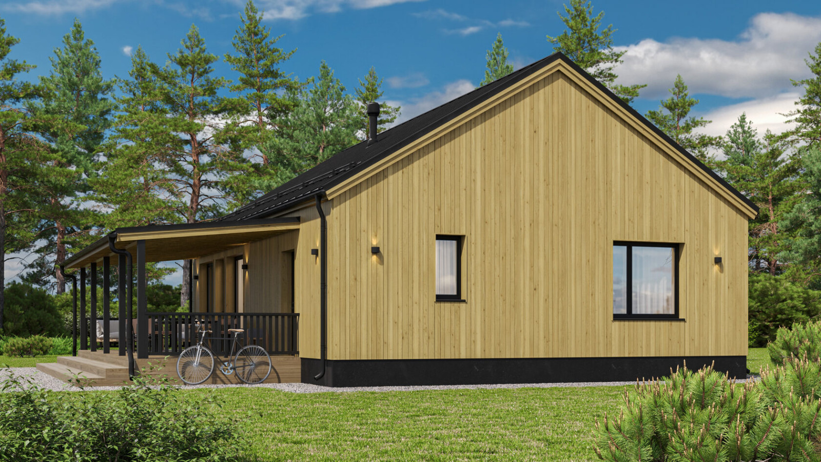 Дом в шведском стиле за 2.5 месяца