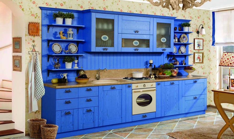 Модель Мэри лазурная