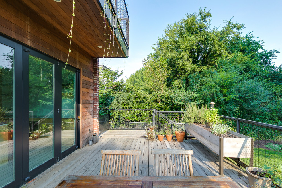 Large modern terrace in Richmond.