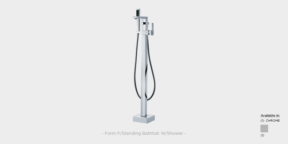Form Freestanding Tub Faucet