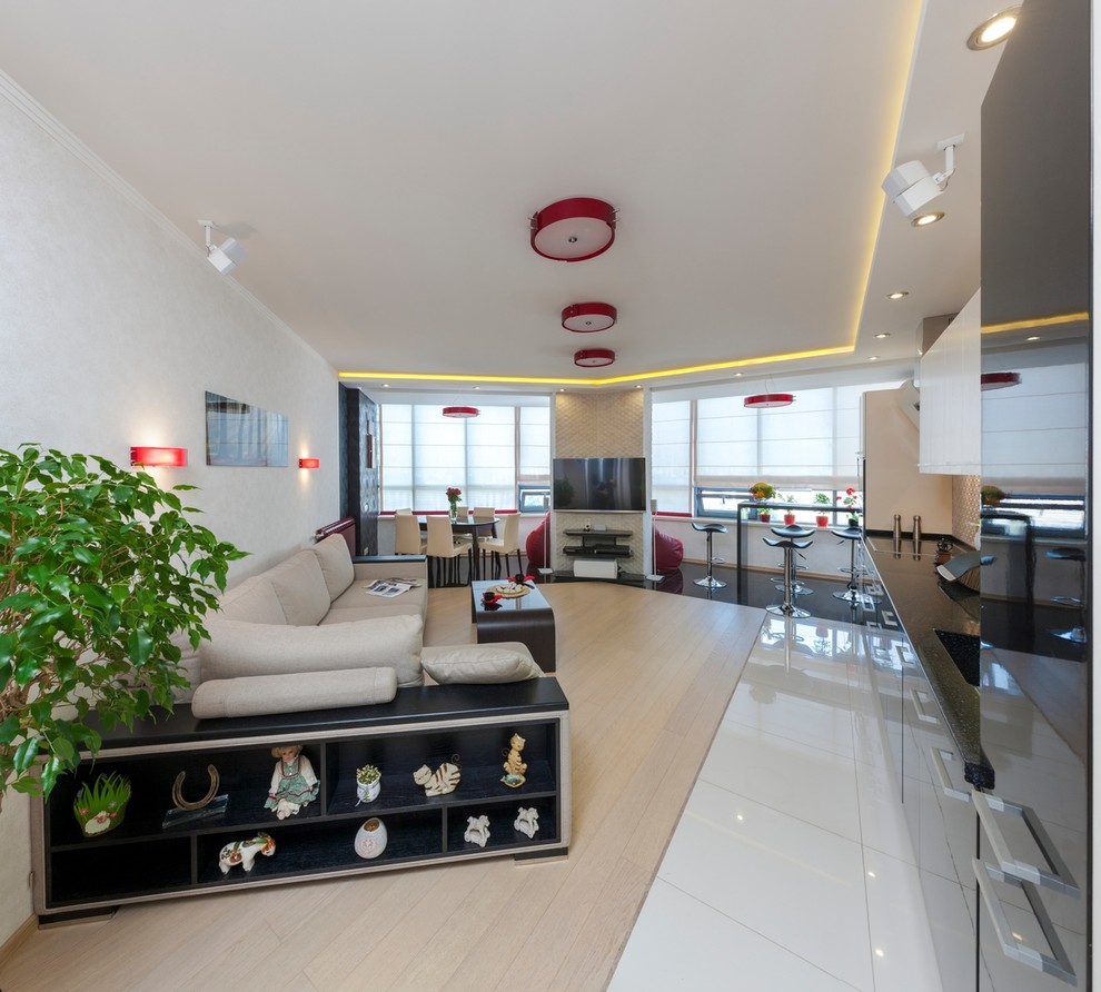 Фото реализованного проекта 102 м2 "Скайфорд"