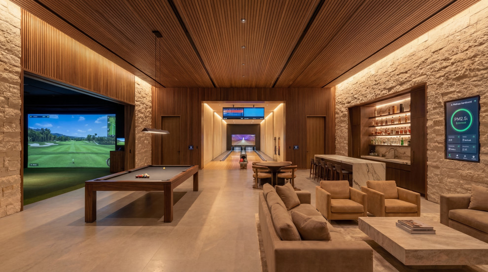 Inspiration for a contemporary home design remodel in San Francisco