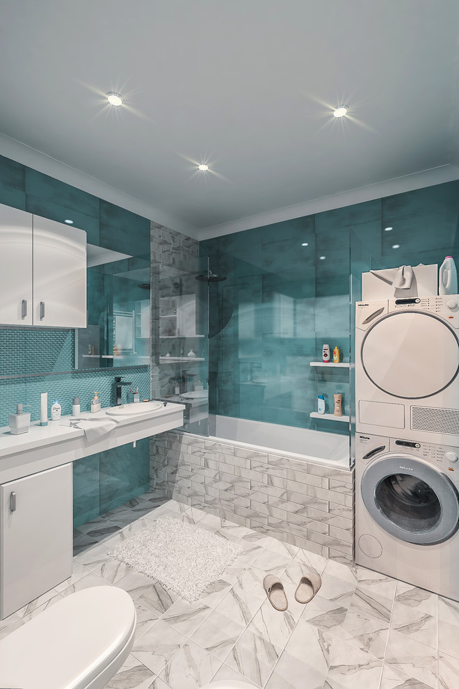 Однакомнатная квартира в современом стиле. Тёплый Стан.