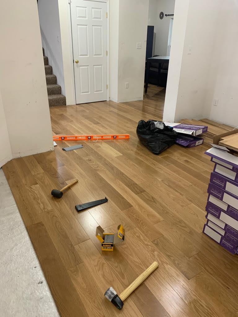 Hardwood Floor installation
