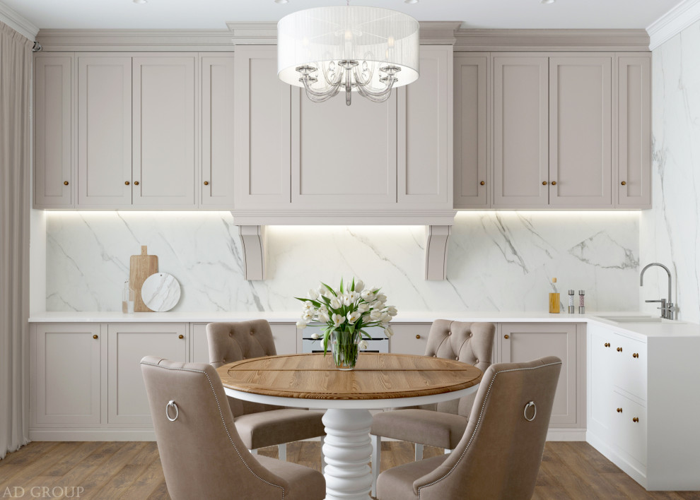 Квартира 105 м2 Современная классика