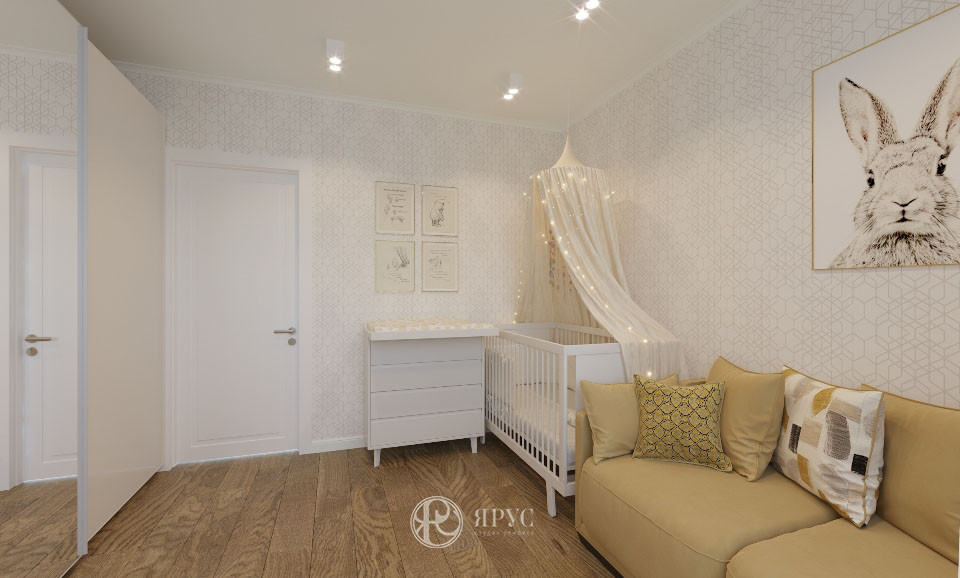 Дизайн-проект четырёхкомнатной квартиры