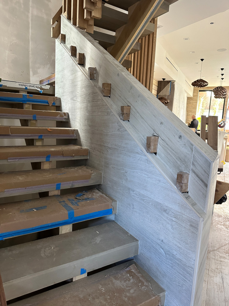 Home tile installation