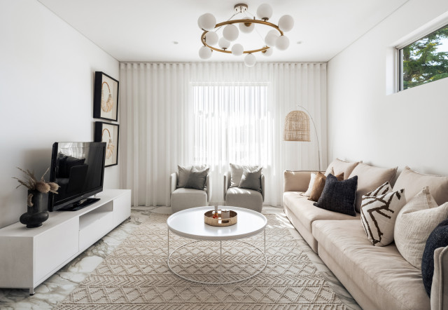 Gladesville modern-living-room