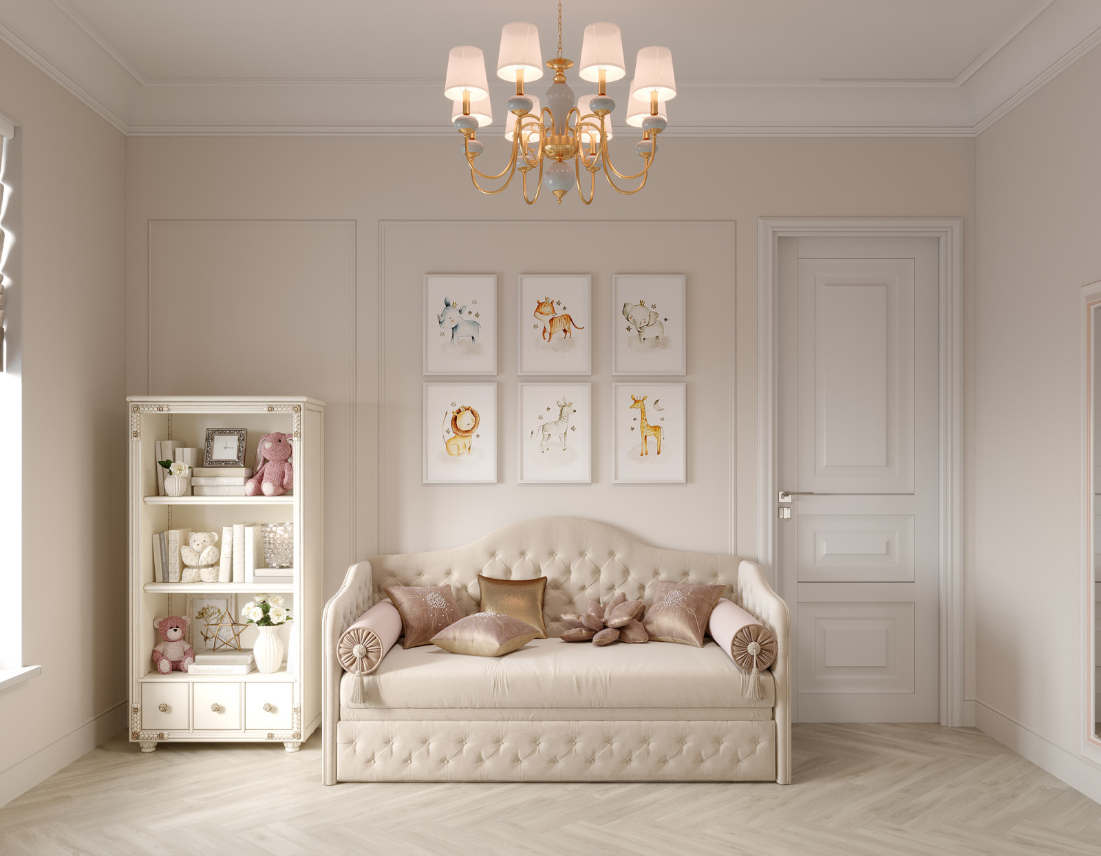 Дом в классическом стиле, 500 м2