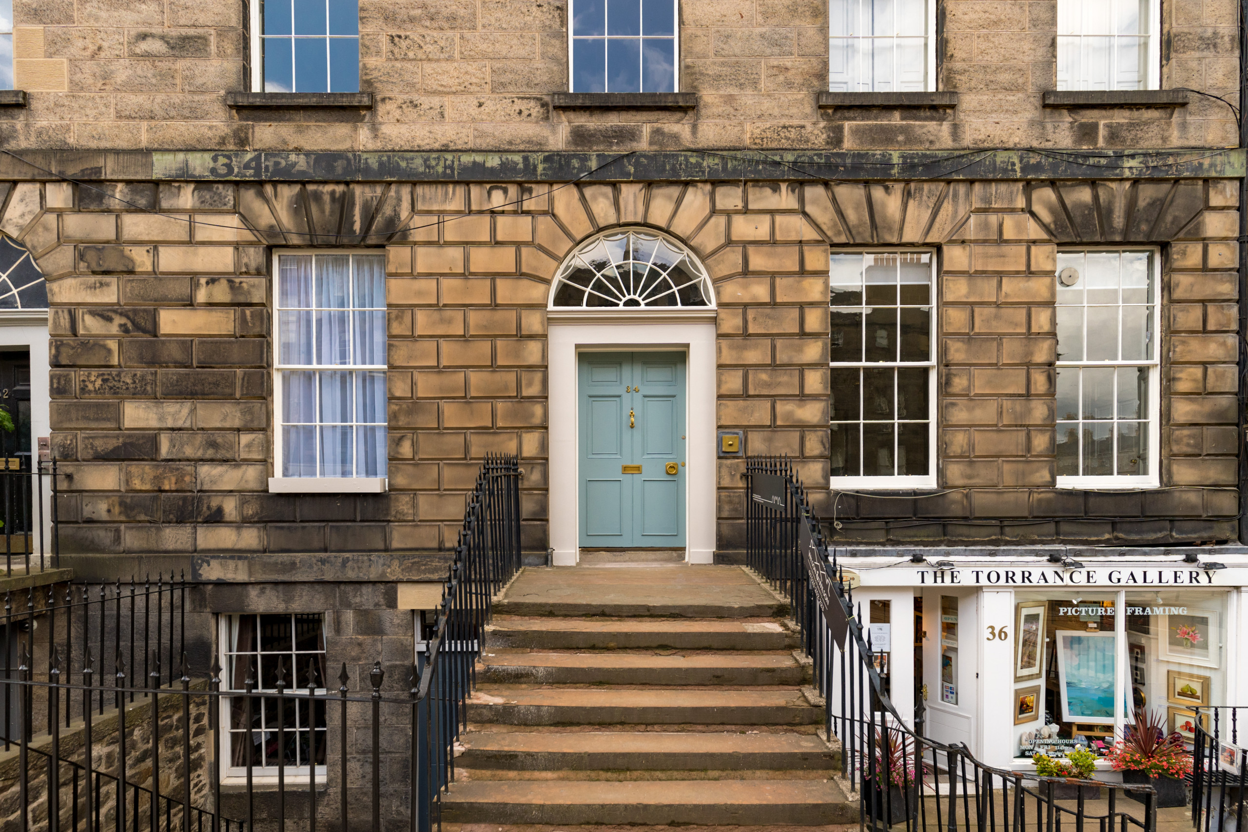 Alterations to a Main Door B-listed Apartment in Edinburgh New Town