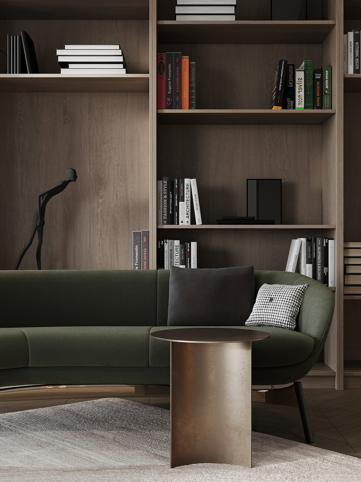 Современное шале в горах