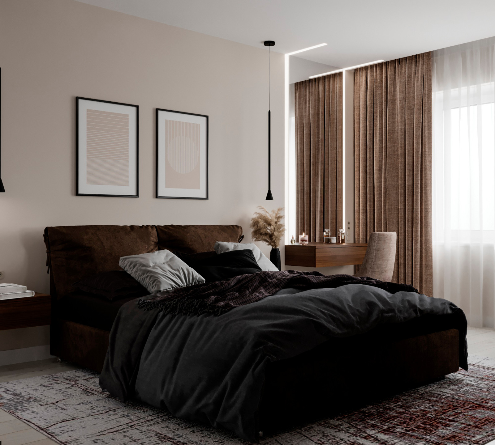 Четырехкомнатная квартира в Мегаполисе