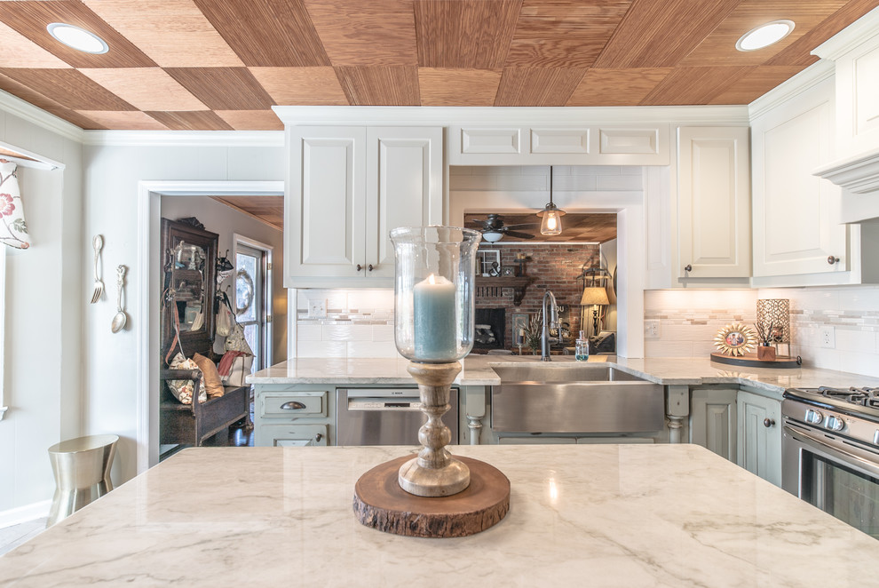 Sea Pearl Quartzite Kitchen Countertops Other by East Coast Granite