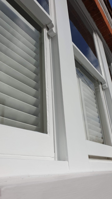 Sash windows Restoration in Putney klassisk-fasad