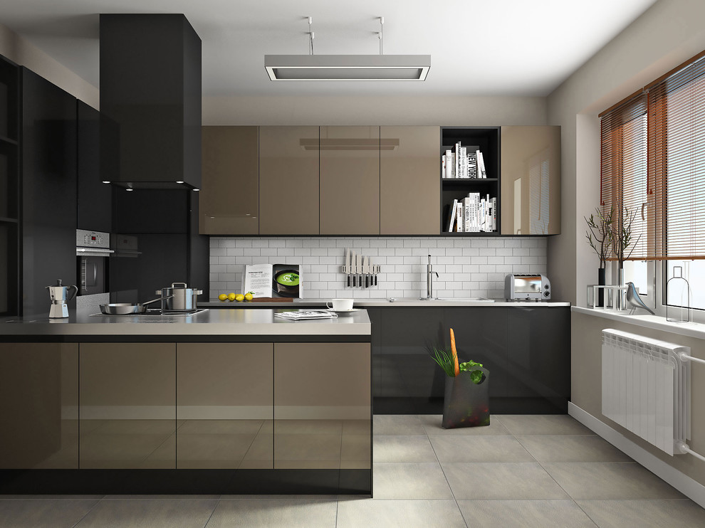 Минимализм Tekki, кухня