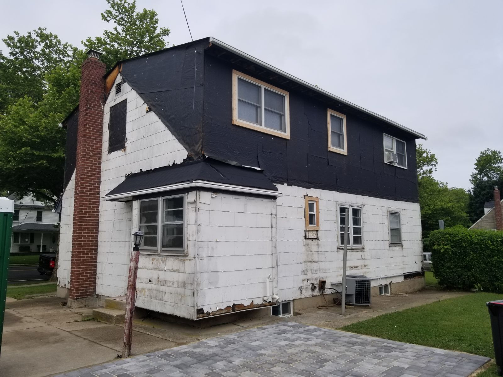 siding before and after