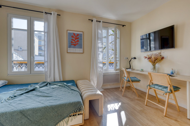 Studio Buttes Chaumont landhausstil-schlafzimmer