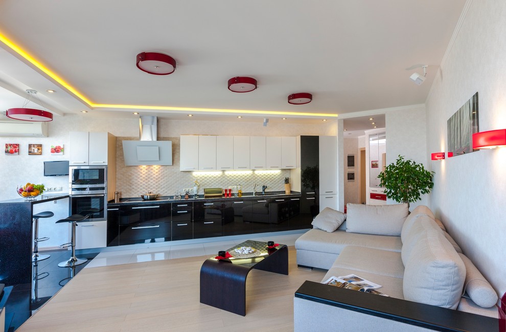 Фото реализованного проекта 102 м2 "Скайфорд"