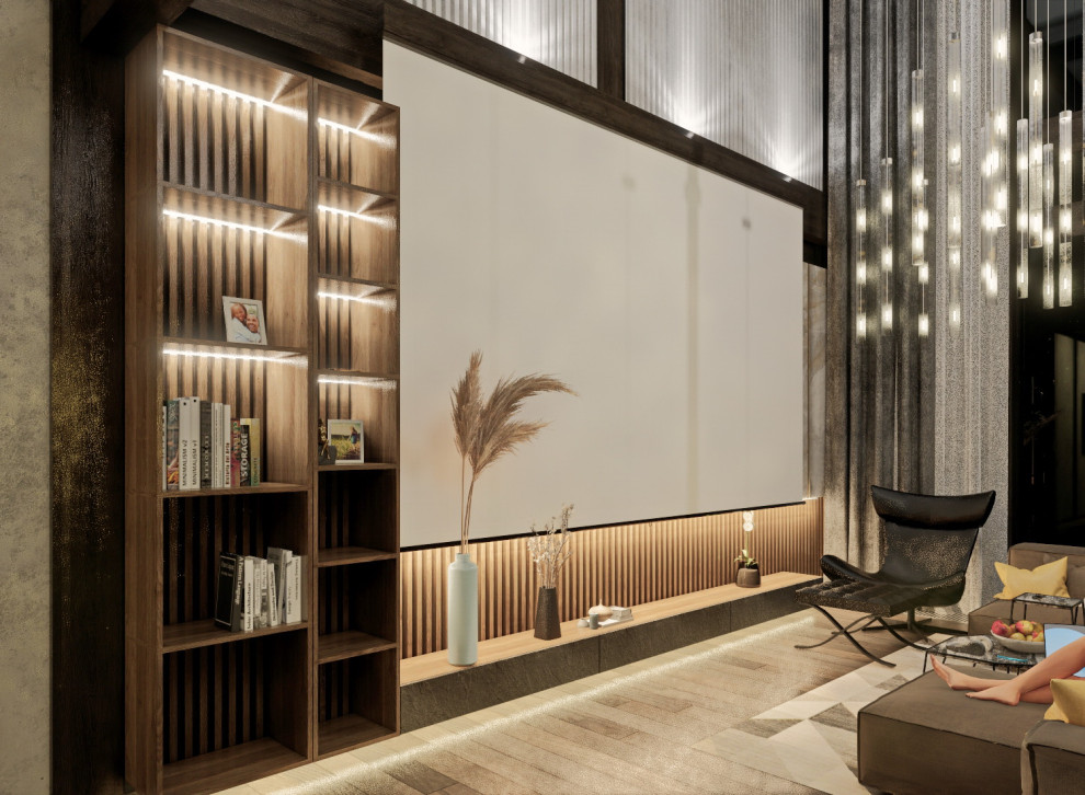 Living room/Stair hall (Forest line)