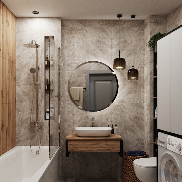 Дизайн квартиры 50 кв.м.