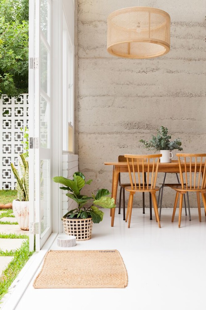 Photo of a scandinavian home design in Perth.