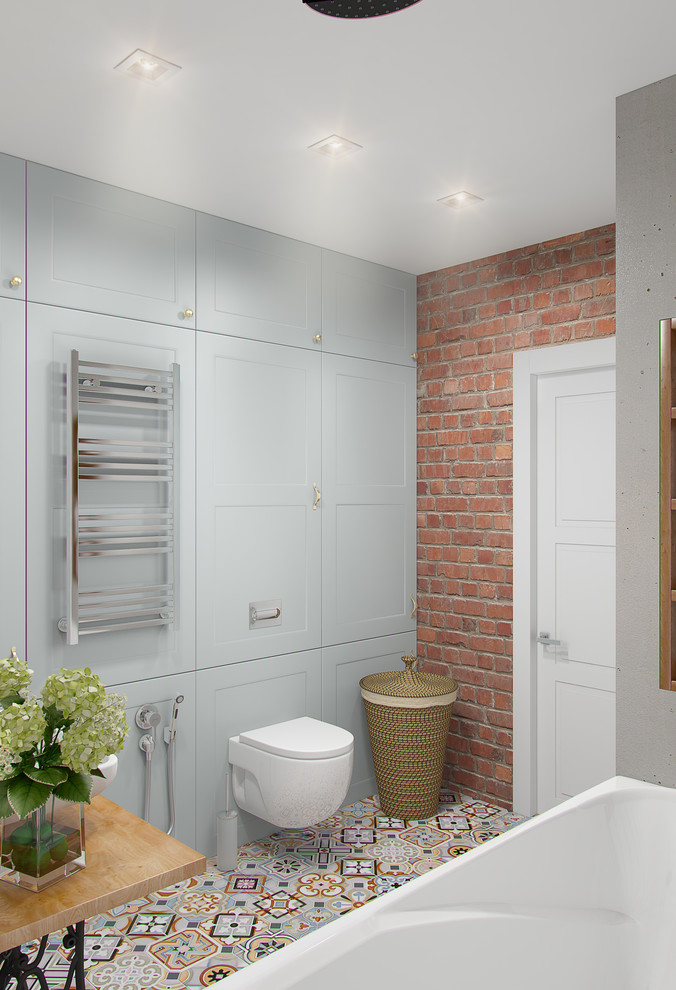 Квартира декоратора.Ванная комната