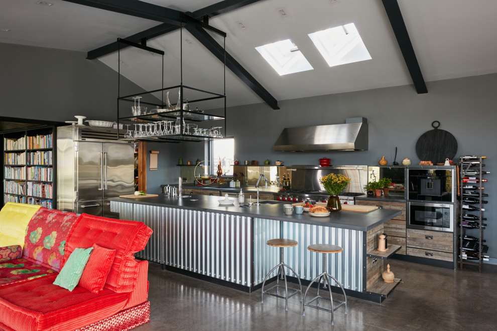 Homestead Farm - Industrial - Kitchen - Dorset - by Elementi Cucina