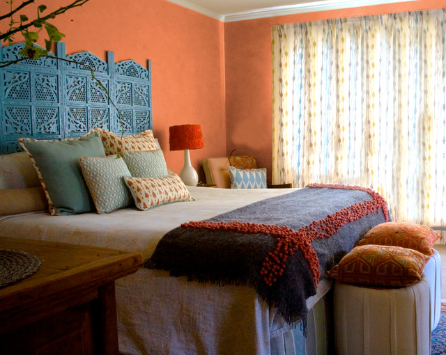 Interiors Modern Indian Master Bedroom San Mateo Ca