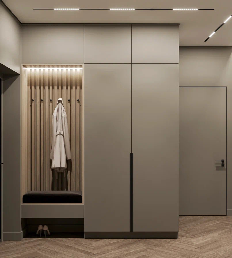 современный минимализм с элементами скандинавского  стиля