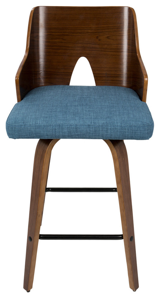 Ariana 26" MidCentury Modern Counter Stool Midcentury Bar Stools