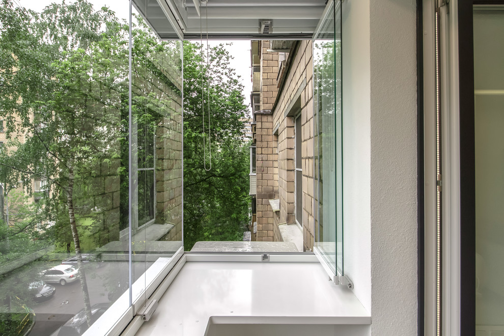 Прозрачная гостиная