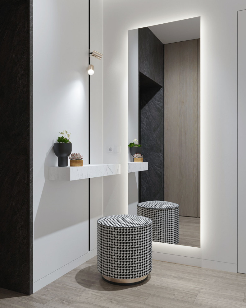 Y-house. Дизайн интерьера двухэтажного дома.