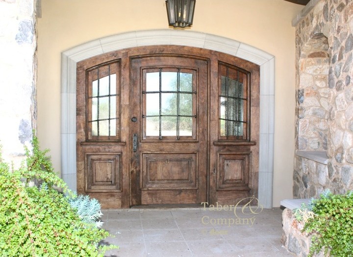 Custom Made Wood Entry Doors Phoenix by Taber & Company Houzz