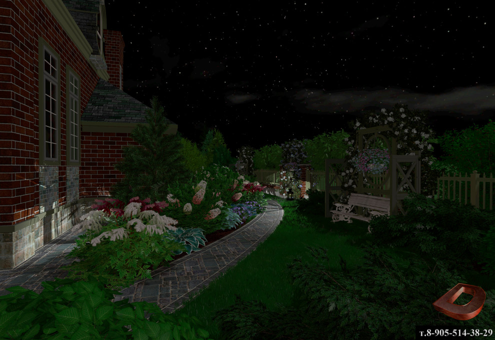 Проект ландшафтного дизайна участка 15,5 соток, Прибалтика , 2019г.