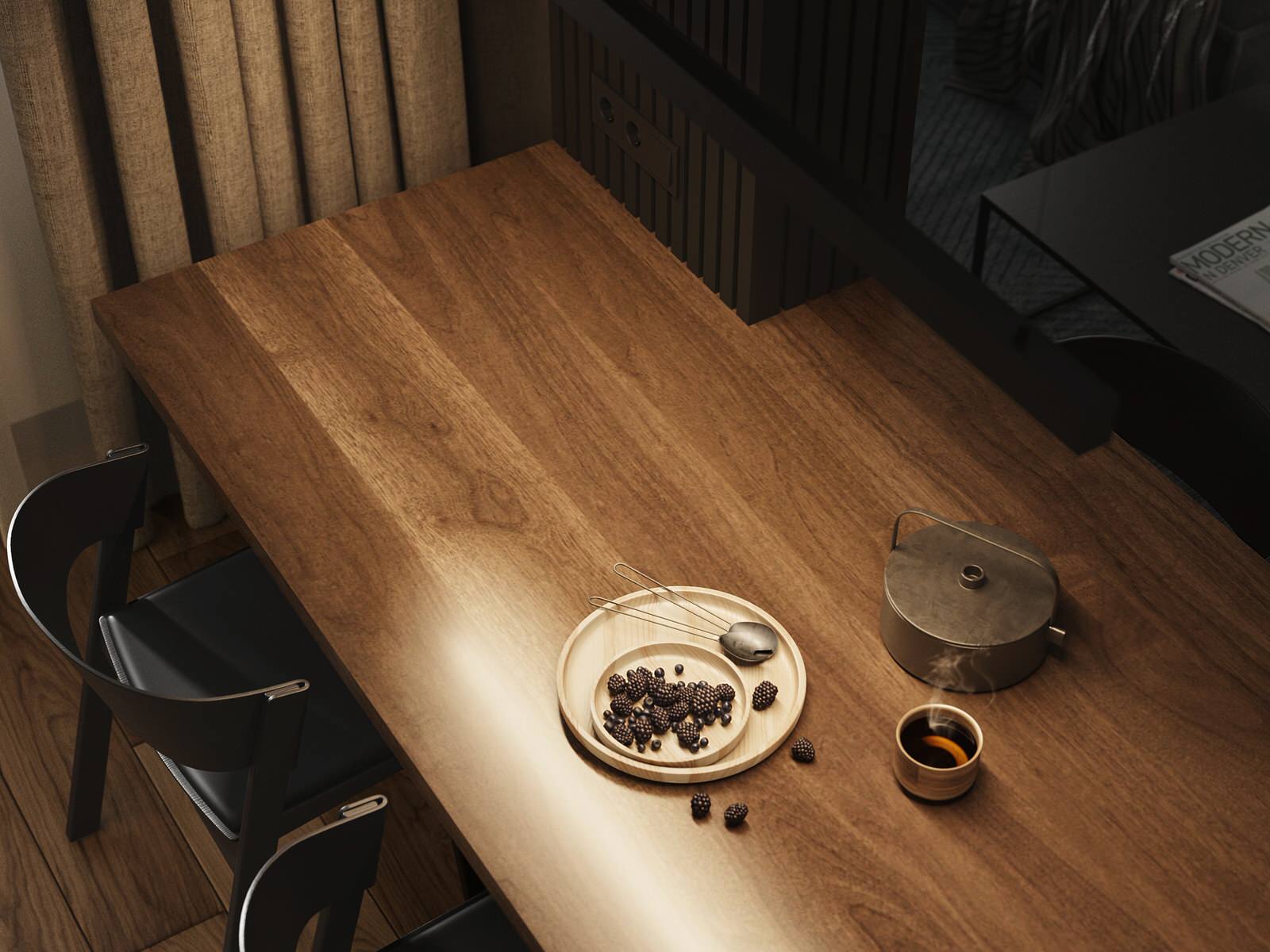 Темная квартира на севере города