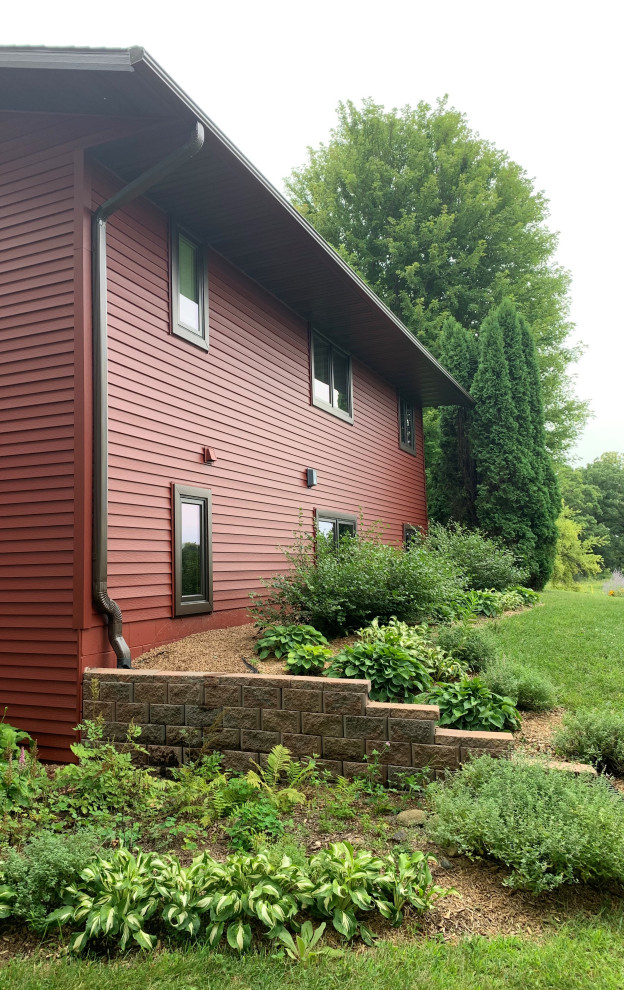 Steel Siding & Gutter Project In Corcoran, MN Modern Exterior