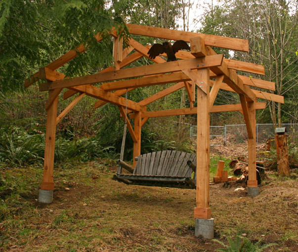 Elegant deck photo in Seattle