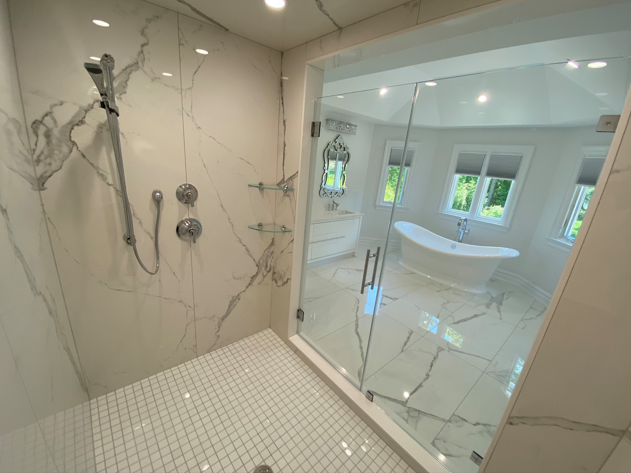 Holmdel luxury Master Bathroom