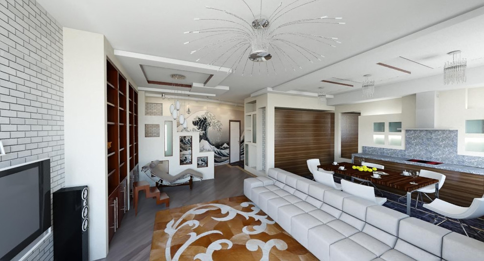 Лофт в Московской квартире.