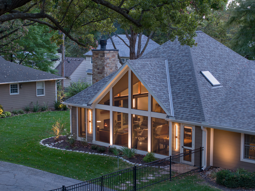 Prairie Village Screen Porch and Interior Transformation