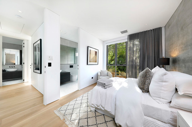 Bruce Street, Rozelle contemporary-bedroom