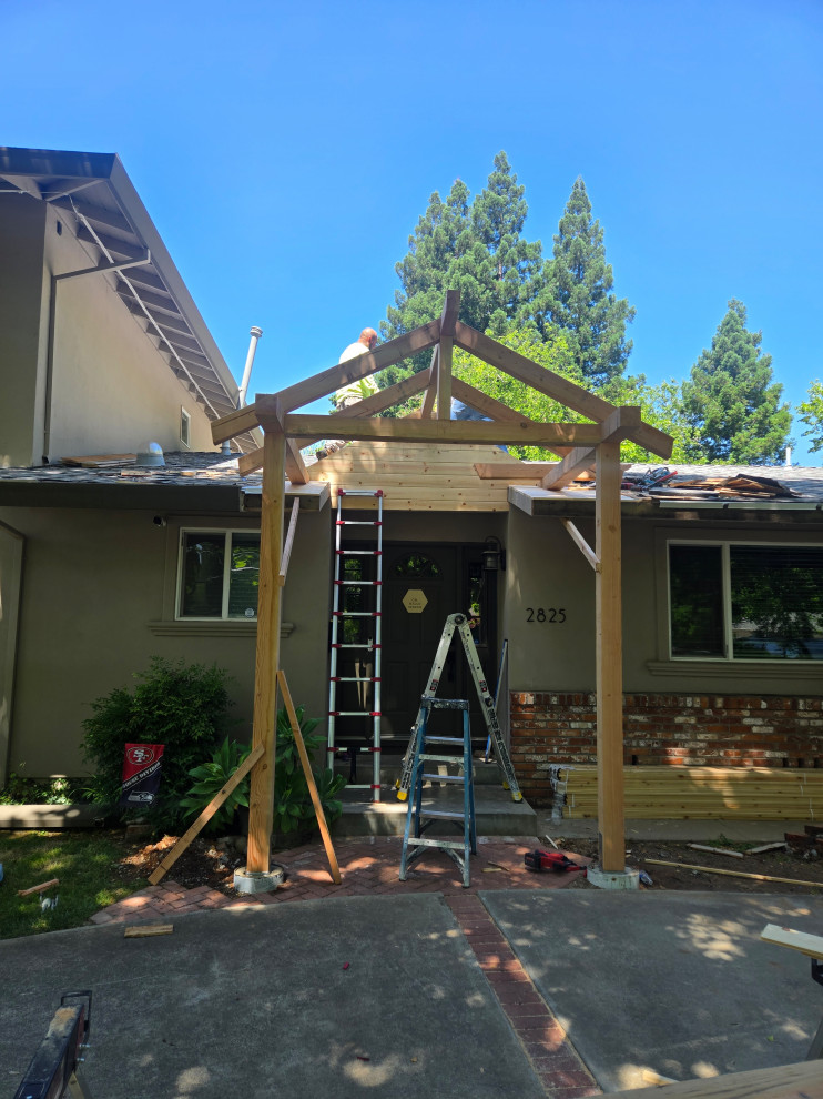 Gabled Entry Addition