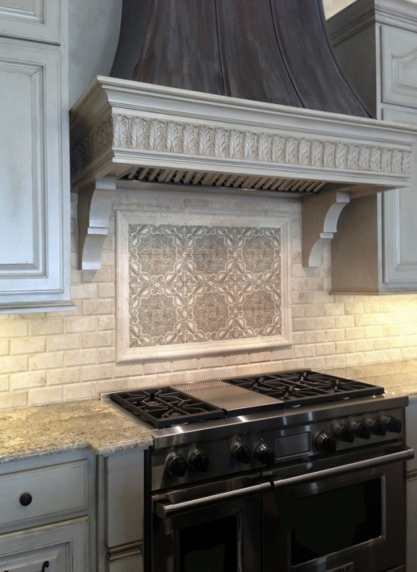 Mountain style kitchen photo in Orange County