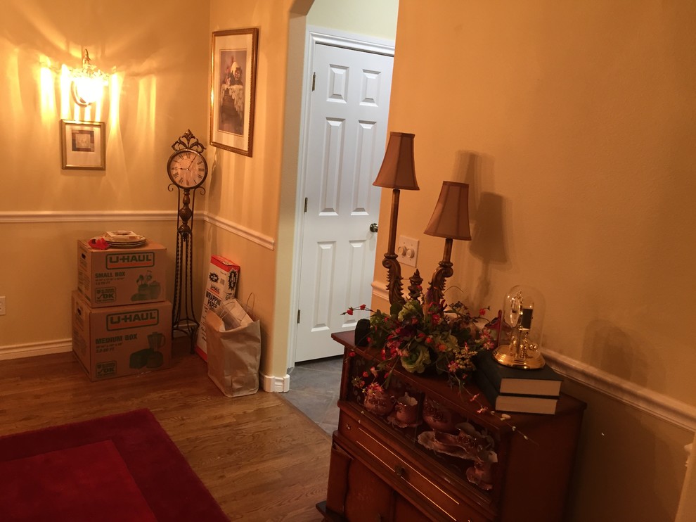 Convert formal dining room into sitting room