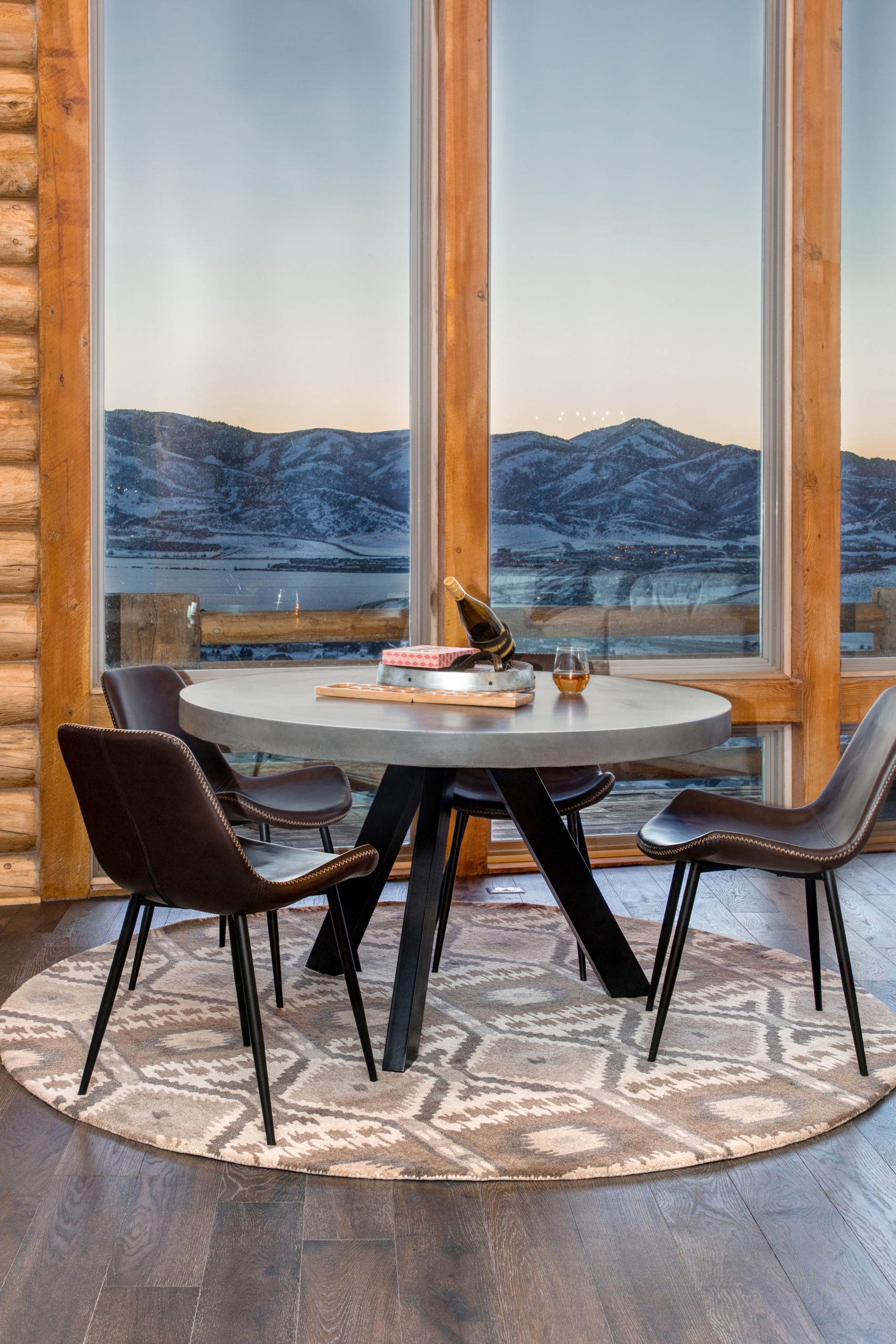 Modern Rustic Log Home Furniture Project on a Dime!