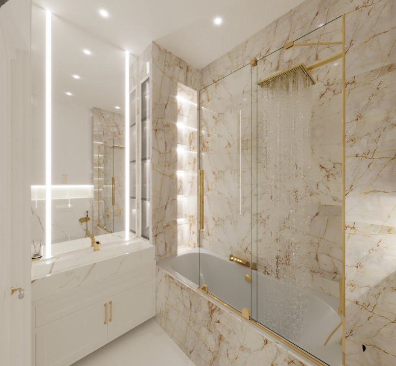 Проект 80м2 в ЖК Скандинавия