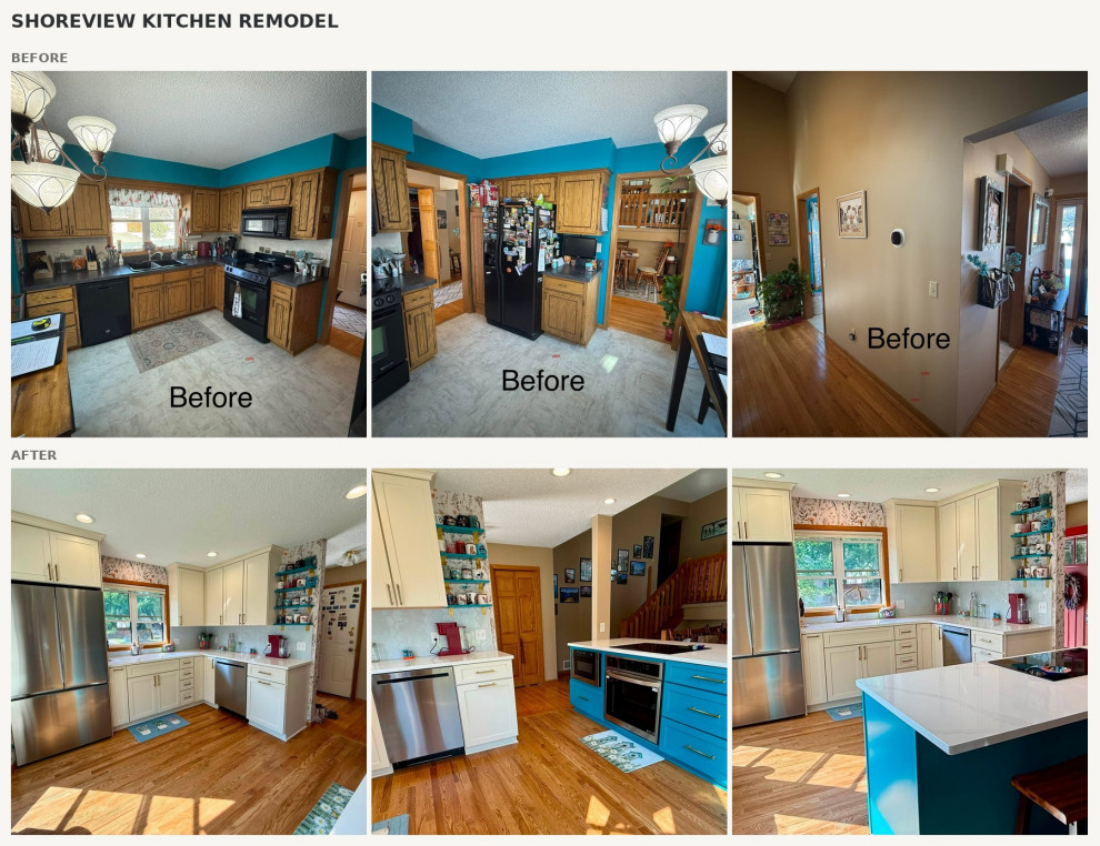 Shoreview-Kitchen-Remodel-Custom-Auqa-Cabinetry-Open-Concept