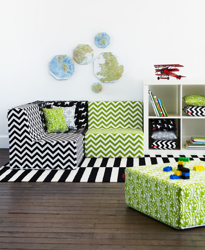 Design ideas for an eclectic kids' room in Sydney.