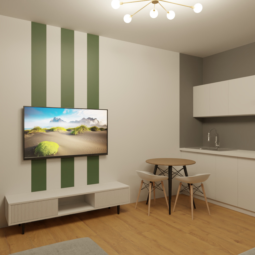 Визуализация трех типовых квартир под сдачу в аренду